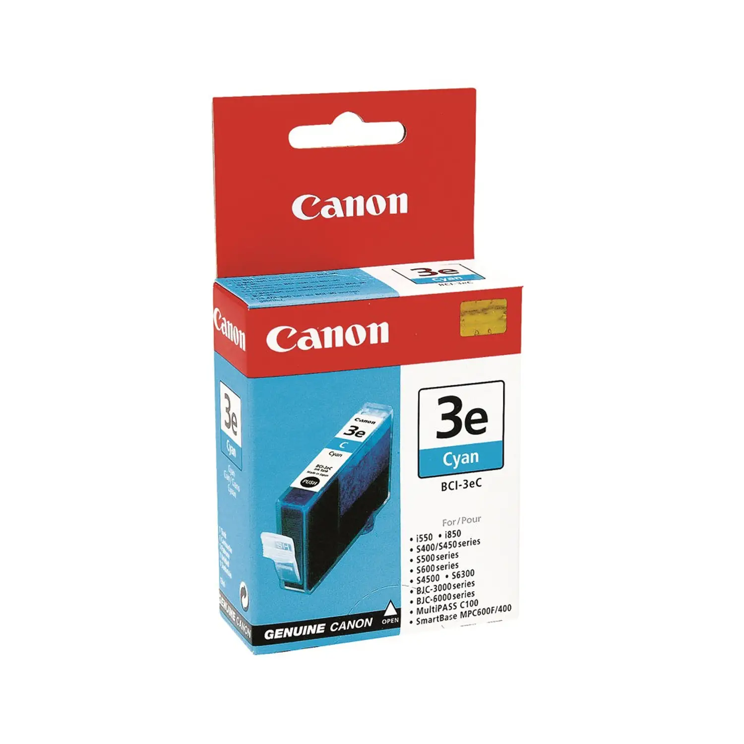 Canon Cartuccia Inkjet Cyan Originale BCI-3eC – Per Canon BJC 3000, BJC 6000, PIXMA e Serie S - consumabili
