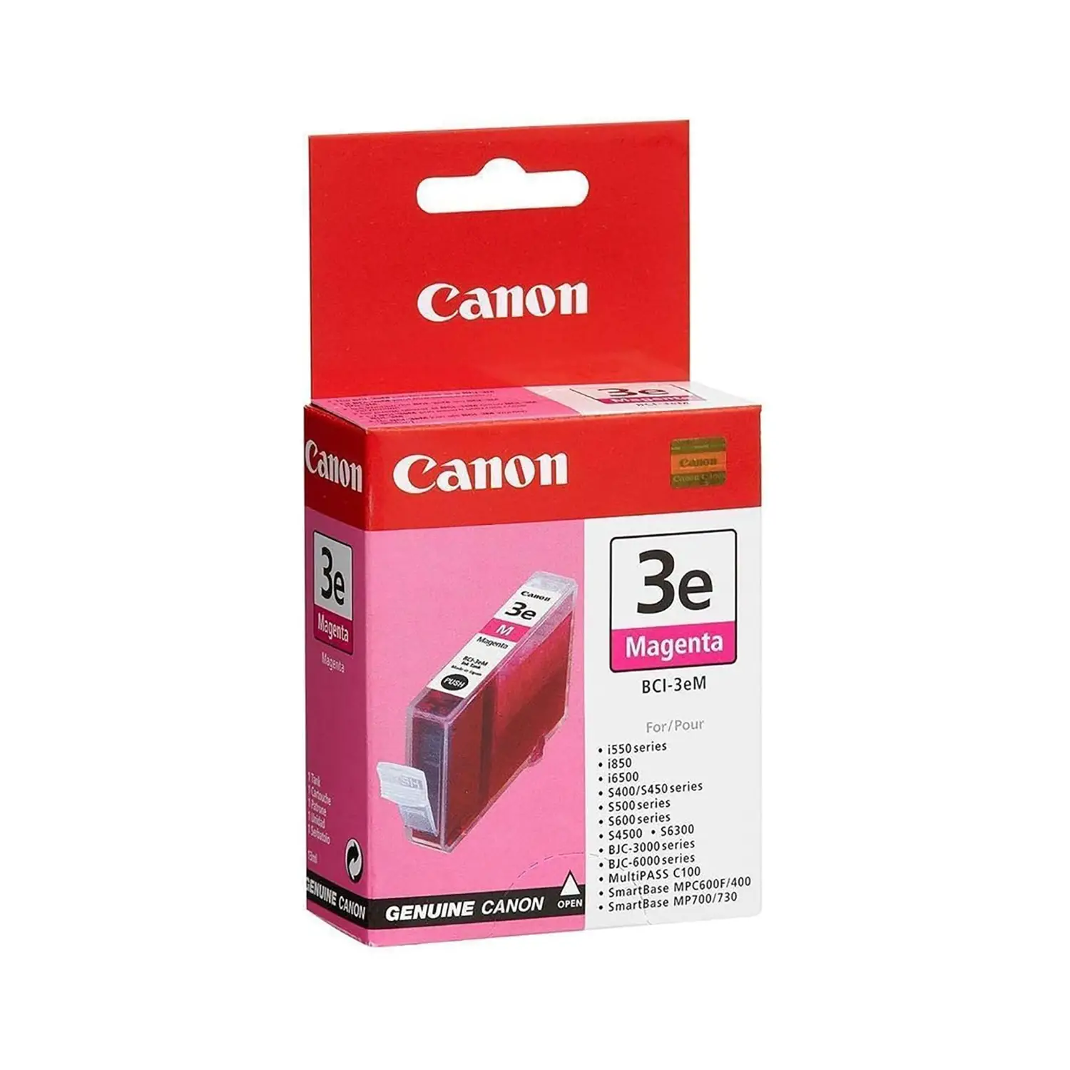 Canon Cartuccia Inkjet Magenta Originale BCI-3eM – Per Stampanti Canon BJC, PIXMA e Serie S - consumabili