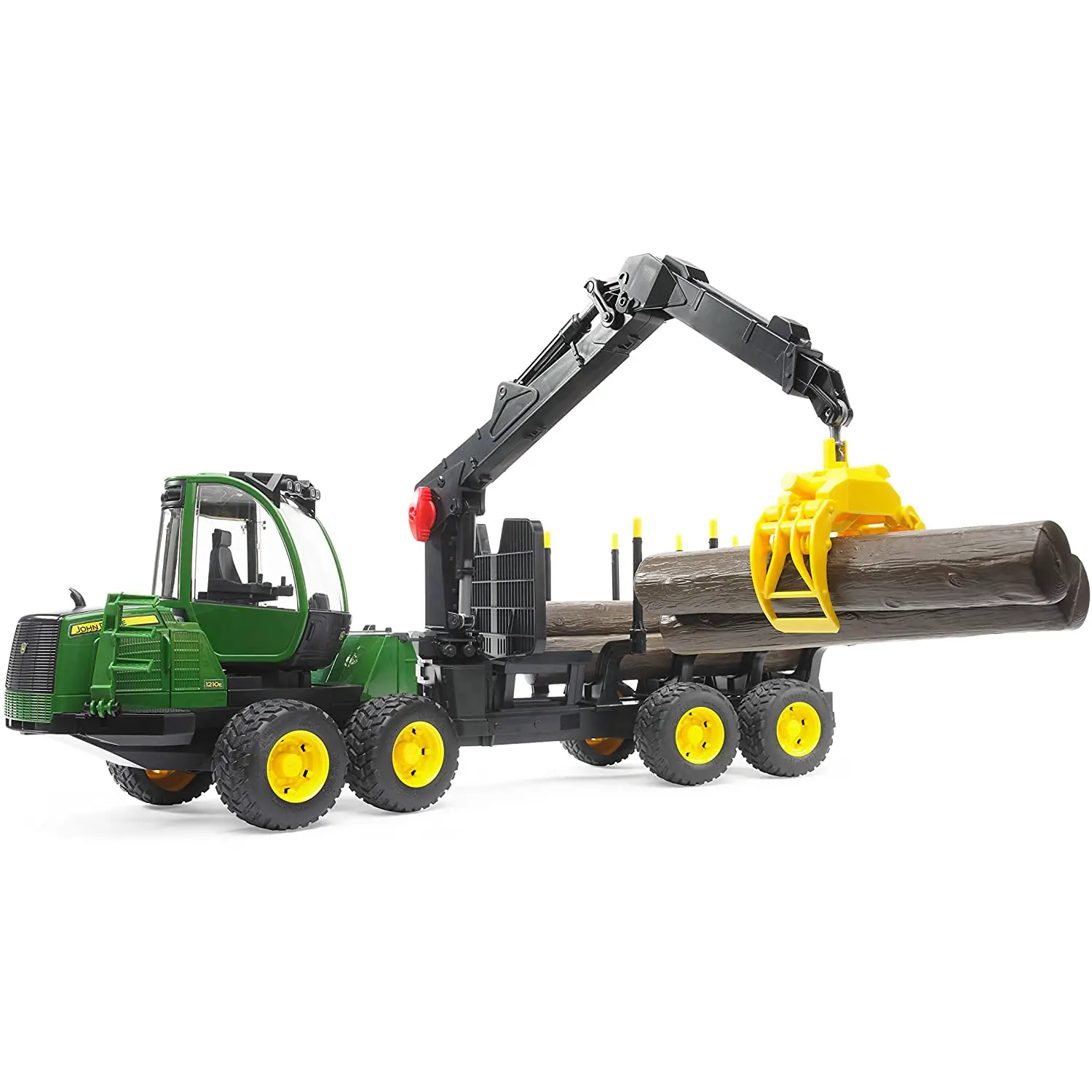 BRUDER John Deere 1210E Forwarder con Braccio Meccanico - modellini