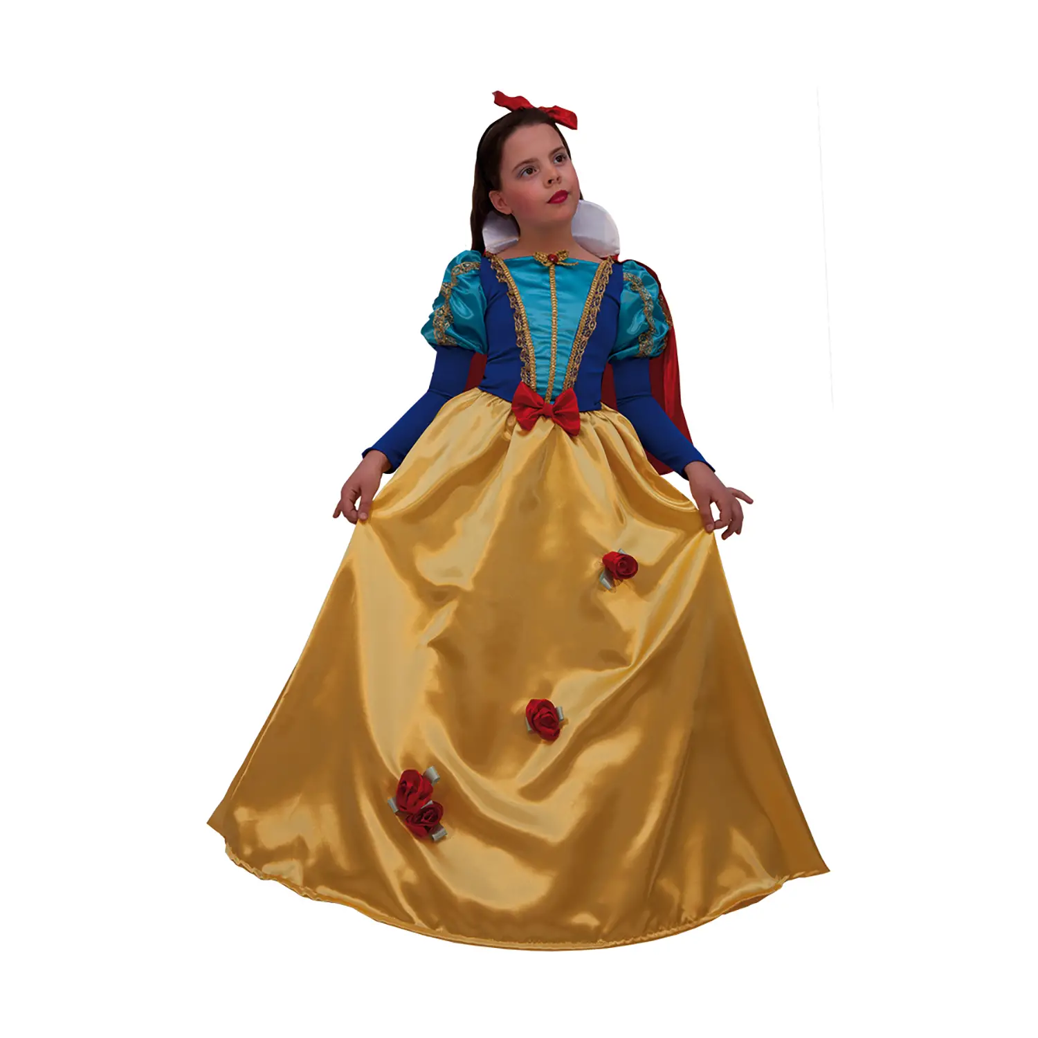 Costume Biancaneve per Bambine - Taglia 5/6 Anni - abiti bambino e bambina