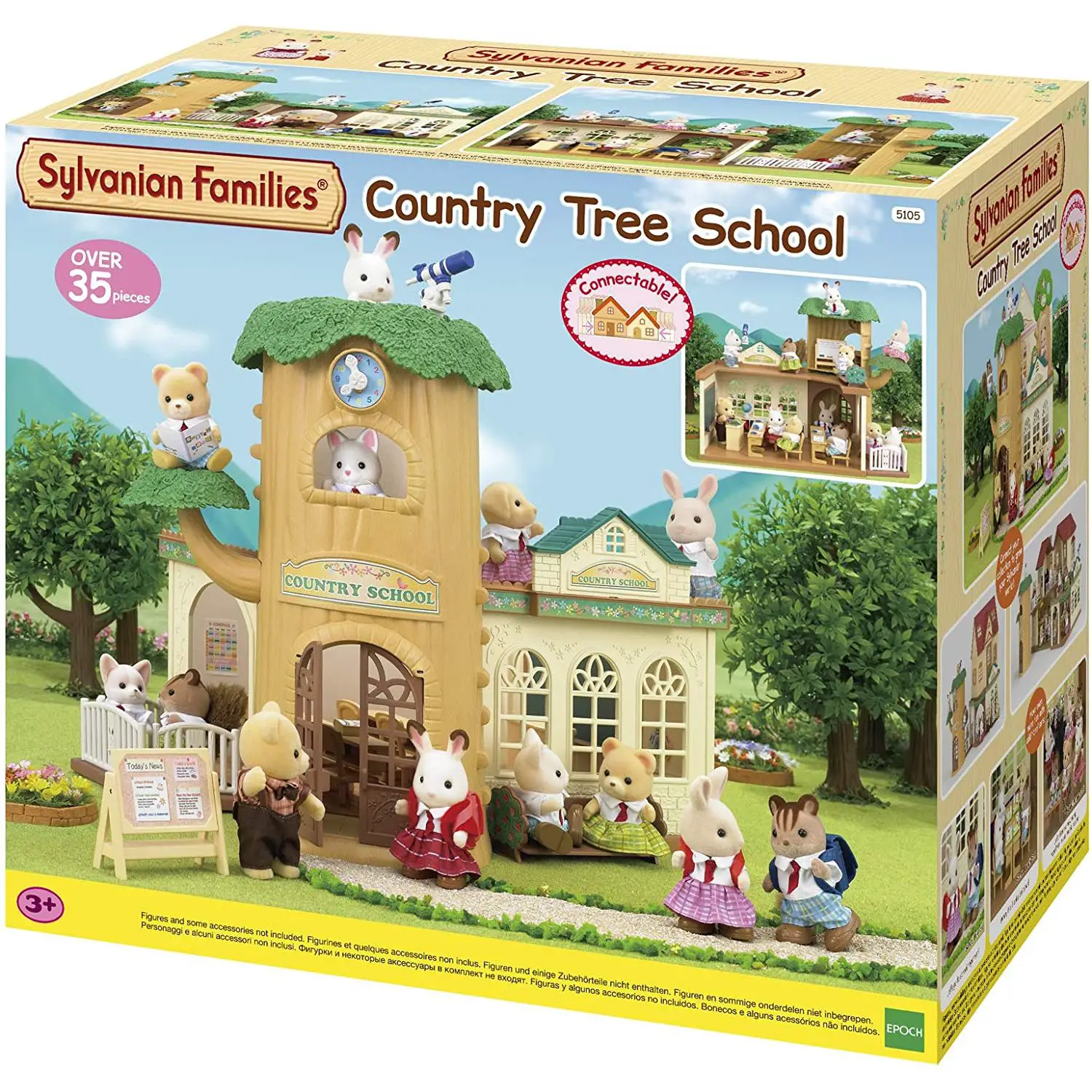 Scuola del Villaggio Senza Personaggi Sylvanian Families - collezionabili bambina
