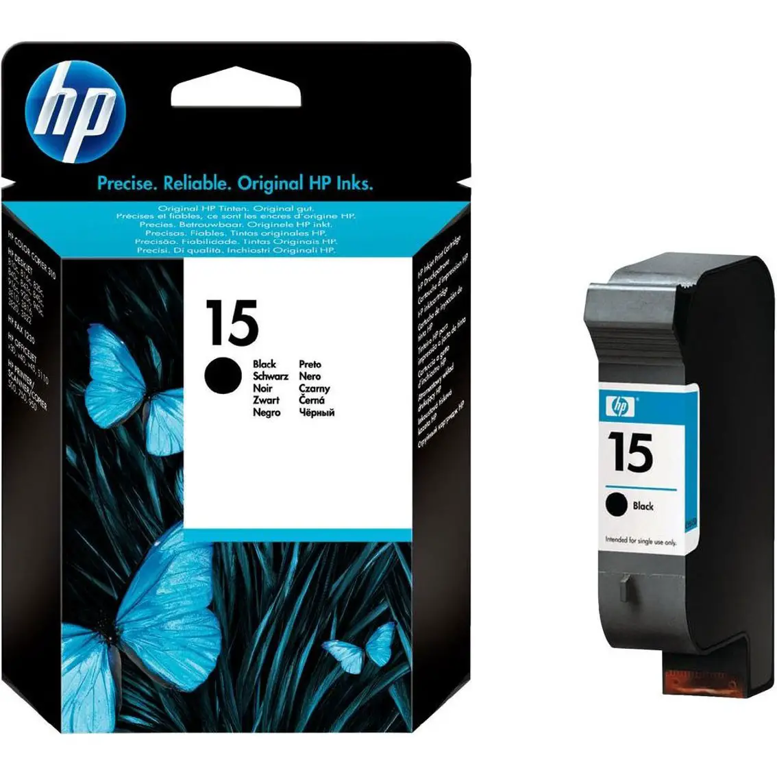 CARTUCCIA HP N.15 NERO RIF. 7 - consumabili
