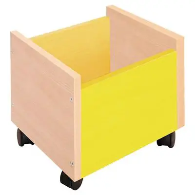 Mobile Contenitore Giallo Moba – Arredo per Scuola dell’Infanzia - Librerie e zone lettura