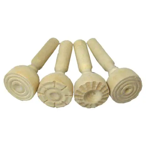Timbra e Modella la Plastilina – Set 4 Utensili per Stamping Creativo - Paste per modellare