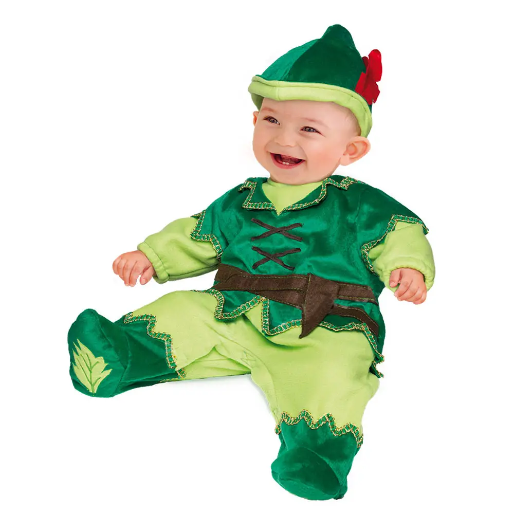 COSTUME PICCOLO FOLLETTO SUPERBABY 6/9 MESI - abiti bambino e bambina