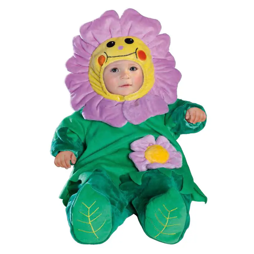 COSTUME FIORELLINO SUPERBABY 3/6 MESI - abiti bambino e bambina