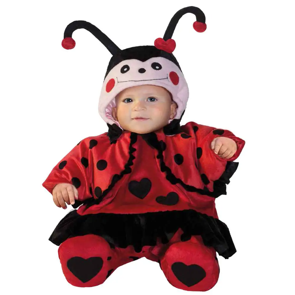 Costume Coccinellina Superbaby 3/6 Mesi - abiti bambino e bambina