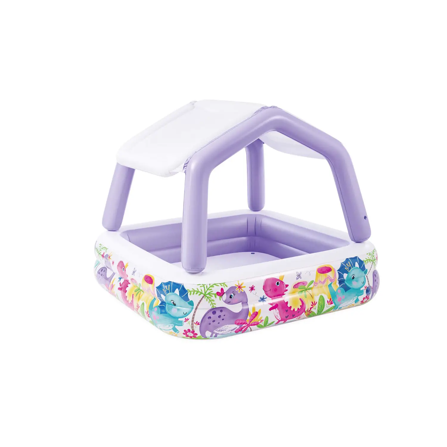 Piscina Gonfiabile Acquario Parasole Cm 157x157x122 - estivo mare