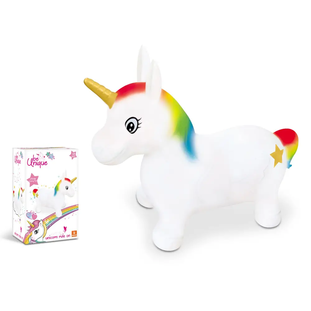 Ride On Unicorn Gonfiabile – Mondo Toys - Equilibrio e coordinamento