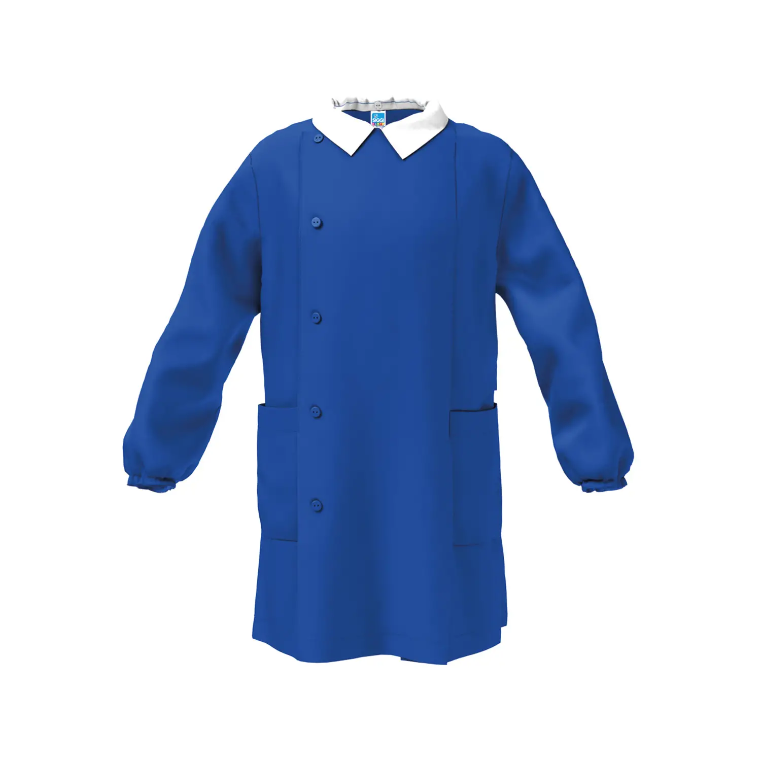 Grembiule Bambino Scuola Senza Ricamo Blu 6 Anni - grembiuli scolastici