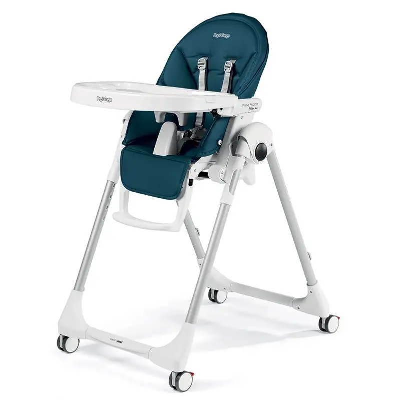 Seggiolone Prima Pappa Follow Me Petrolio – Peg Perego - seggioloni