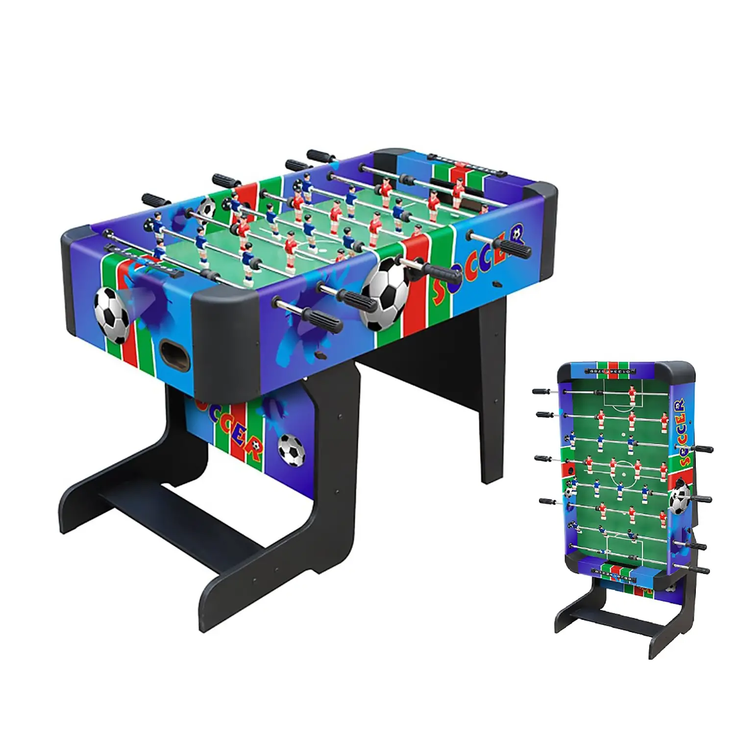 Biliardino Calcio Balilla Soccer Salvaspazio Aste Telescopiche - tavoli gioco