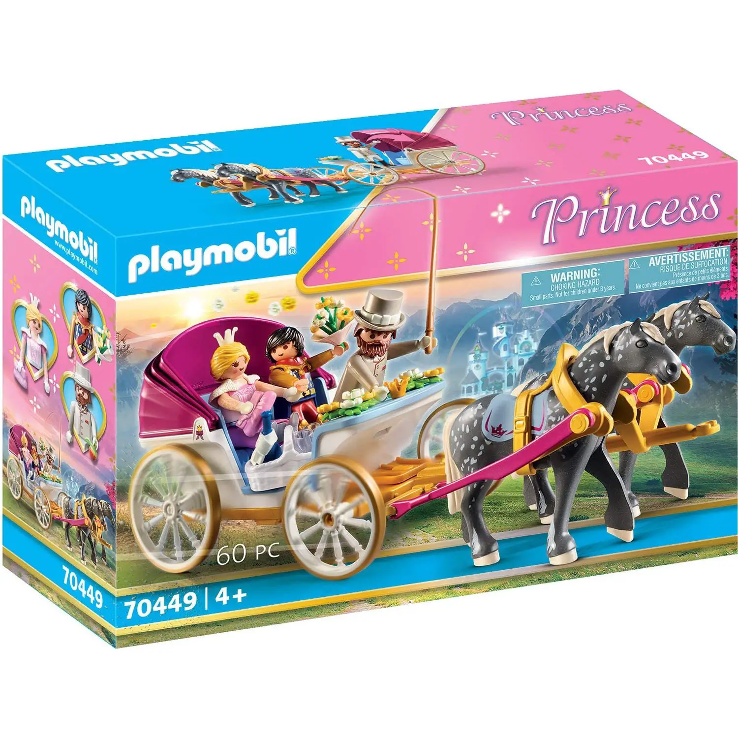 Carrozza Romantica Playmobil Castello Principesse - playmobil