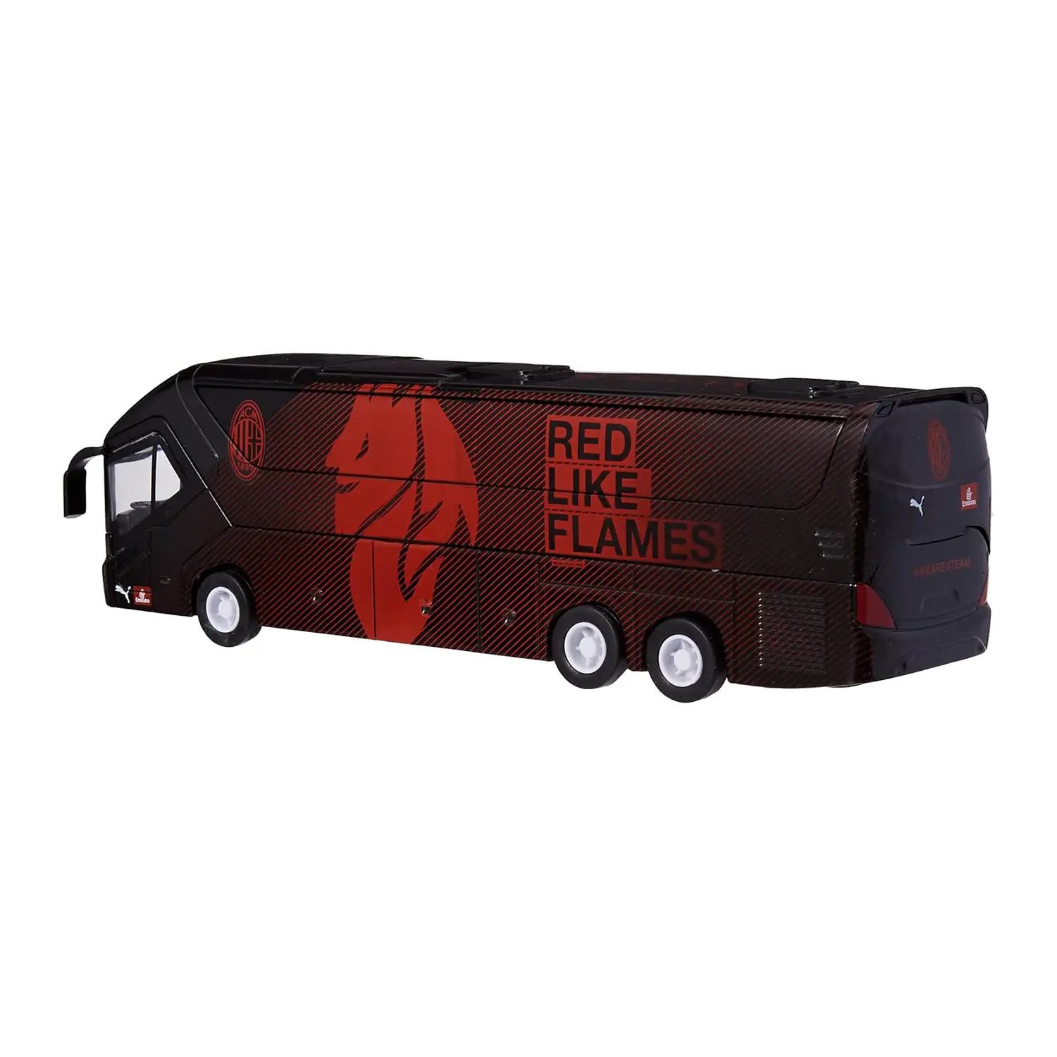 Bus Pull Back Milan – Mondo Motors - modellini