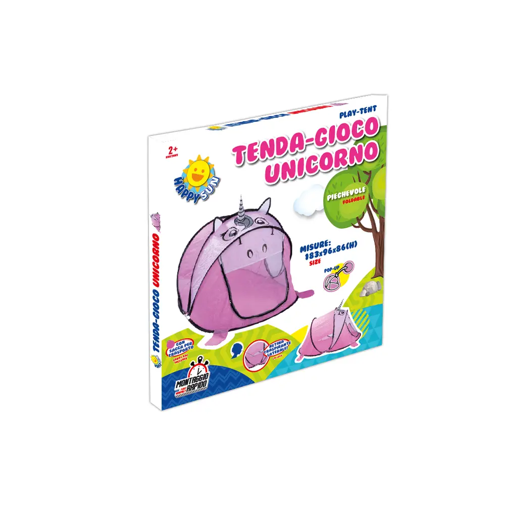 Tenda Pop-Up Unicorno – Magia e Divertimento per Bambine - Casette