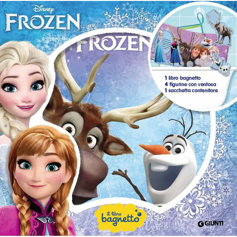 L’Ora del Bagnetto – Frozen | Libro Bagno Interattivo - Prima biblioteca