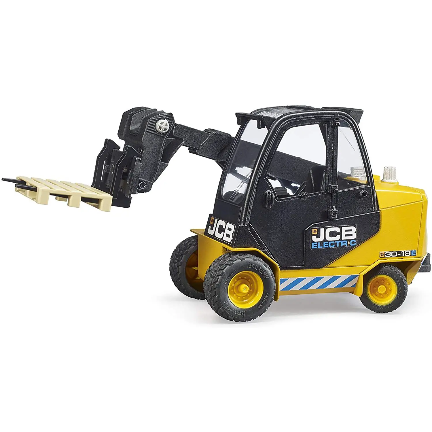 BRUDER JCB Teletruk con Pallet - Carrello Elevatore Telescopico - modellini