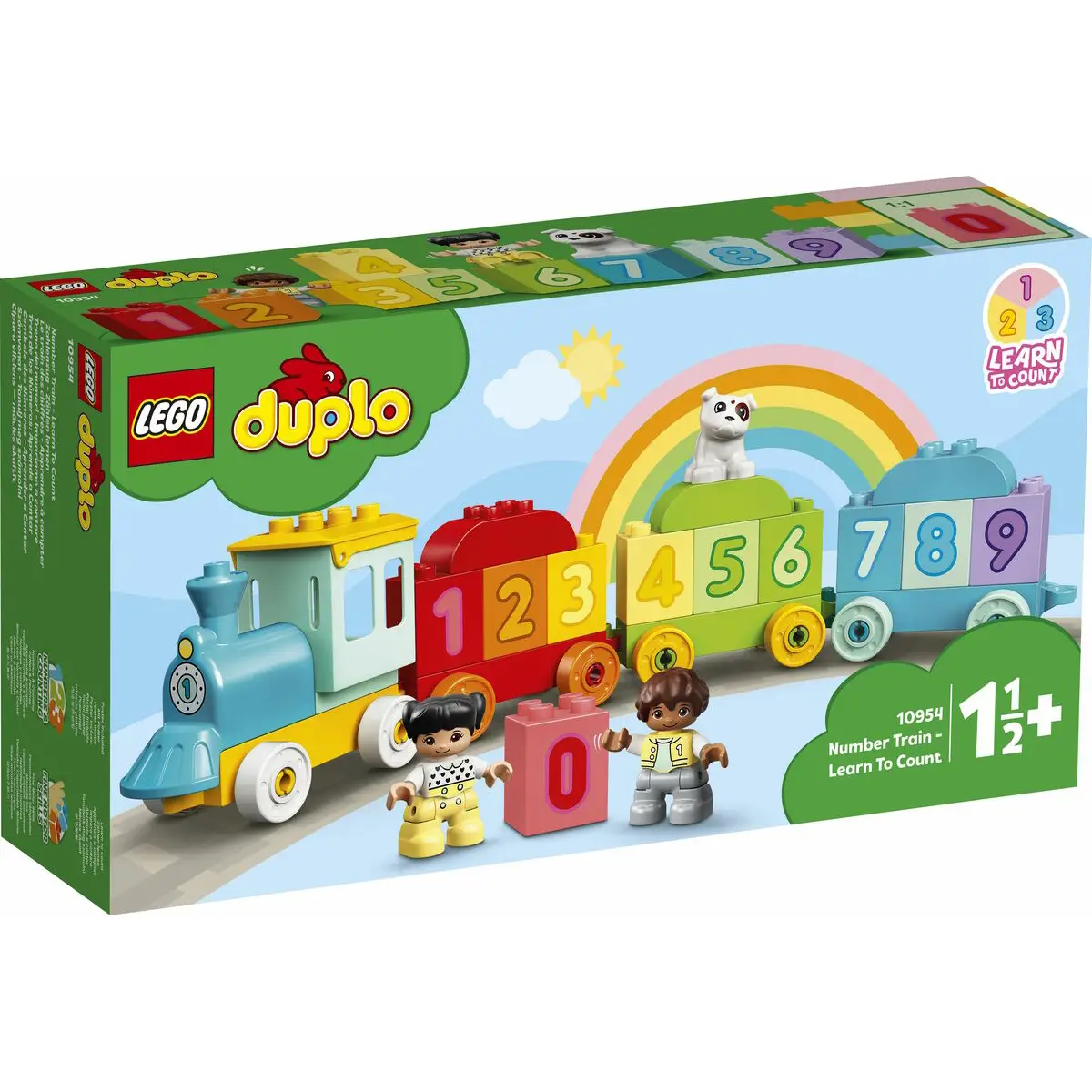 LEGO DUPLO My First - Treno dei Numeri 10954 - Impariamo a Contare - Costruzioni in plastica