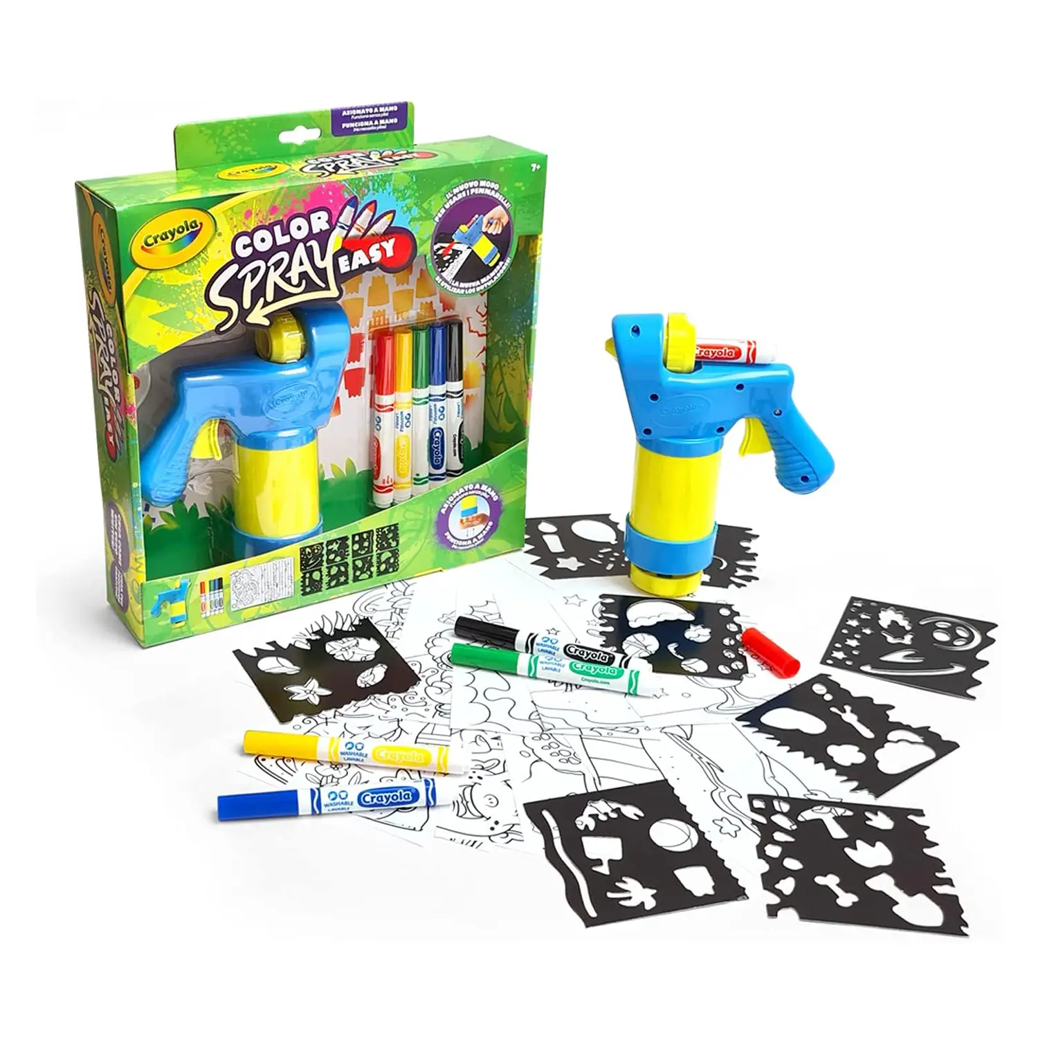 Color Spray Easy – Set Creativo per Spray di Colore - creatività