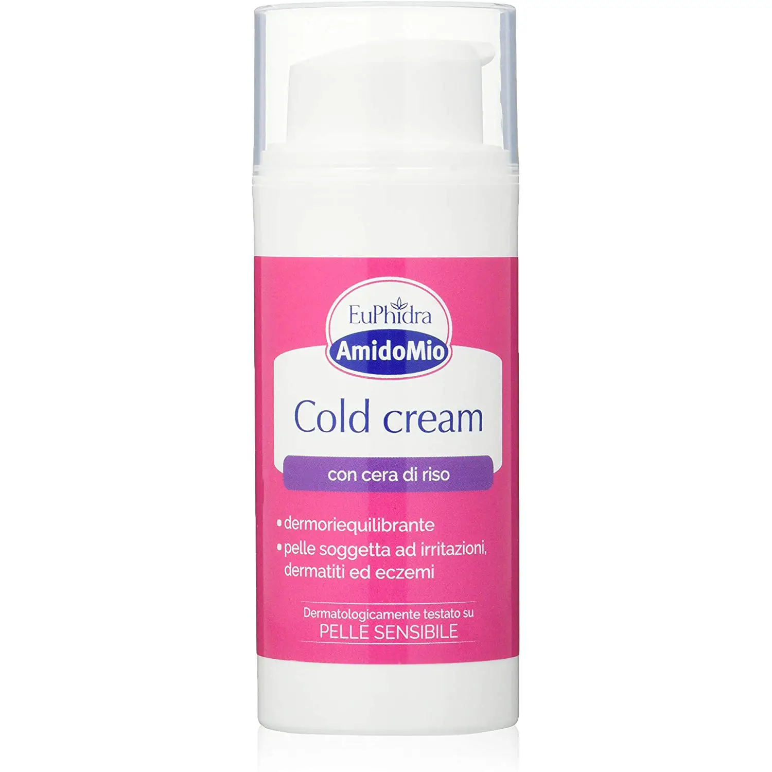 Euphidra Amidomio Cold Cream 100 ml - Protezione e Sollievo per Pelle Sensibile - cosmesi e igiene