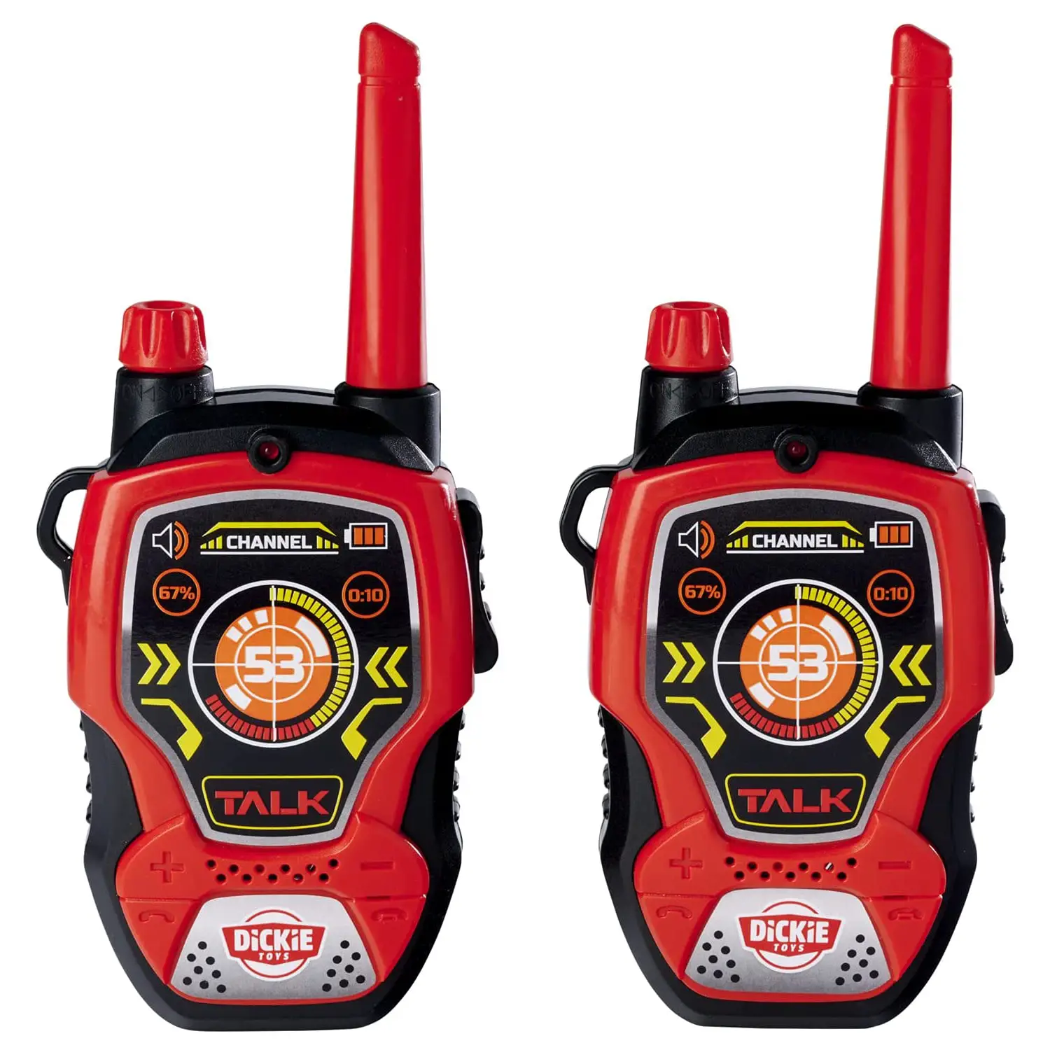 Dickie Toys Walkie Talkie Fun - Walkie Talkie Giocattolo per Bambini - giochi elettronici