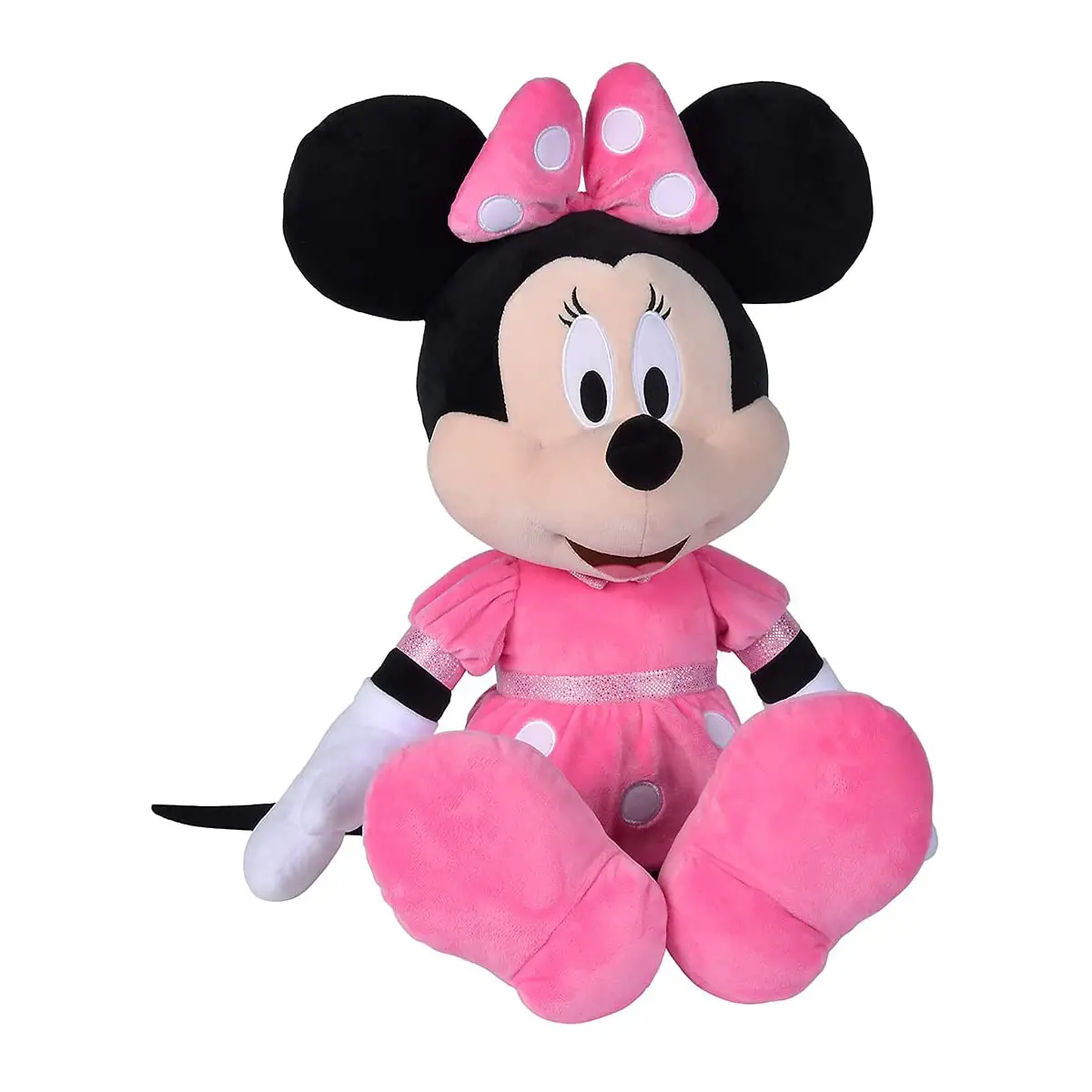 Peluche Minnie Mouse Disney 60 cm con Abito Fucsia - peluches 0/36 mesi