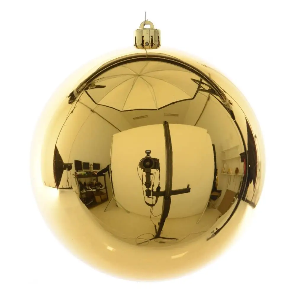 Sfera Diametro 20cm. Light Gold - addobbi albero