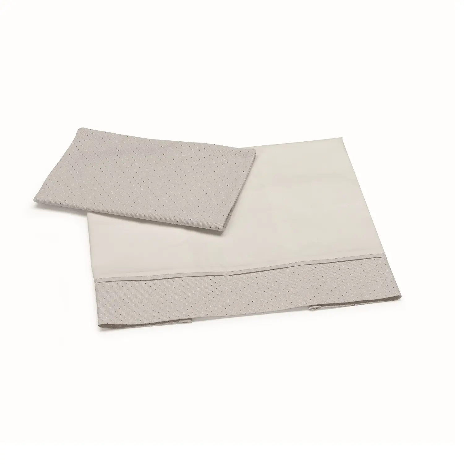 Completo Lenzuolino per Culla MyBebè Beige Foppapedretti – Set 3 Pezzi in Cotone - lenzuolini