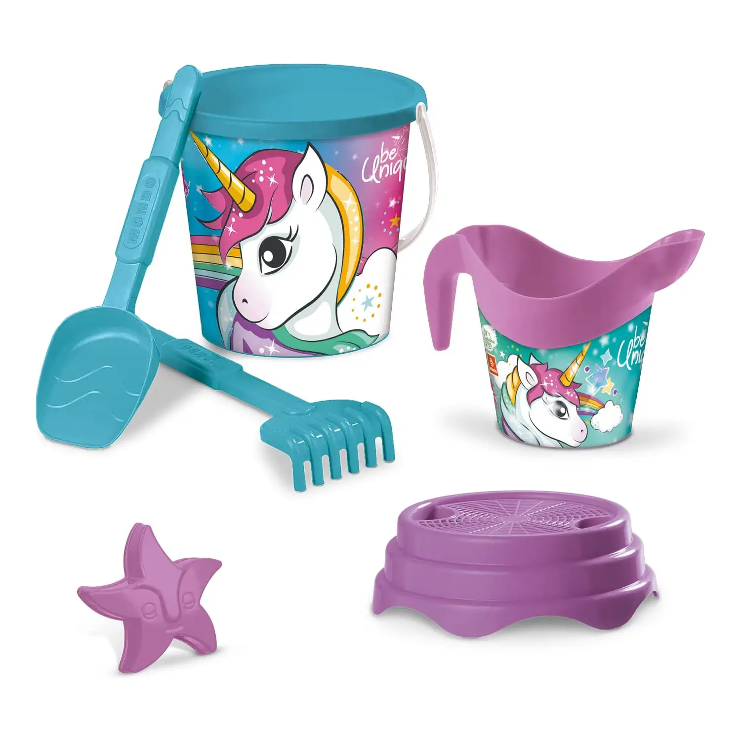 Set Mare Secchiello C/Innaff Unicorn - estivo mare