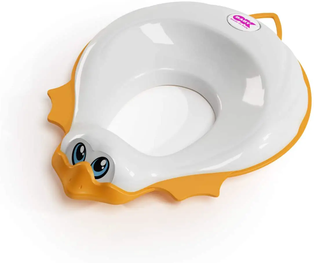 Riduttore W.C. Ducka Bianco - Seduta Ergonomica per Bambini - vasini e riduttori