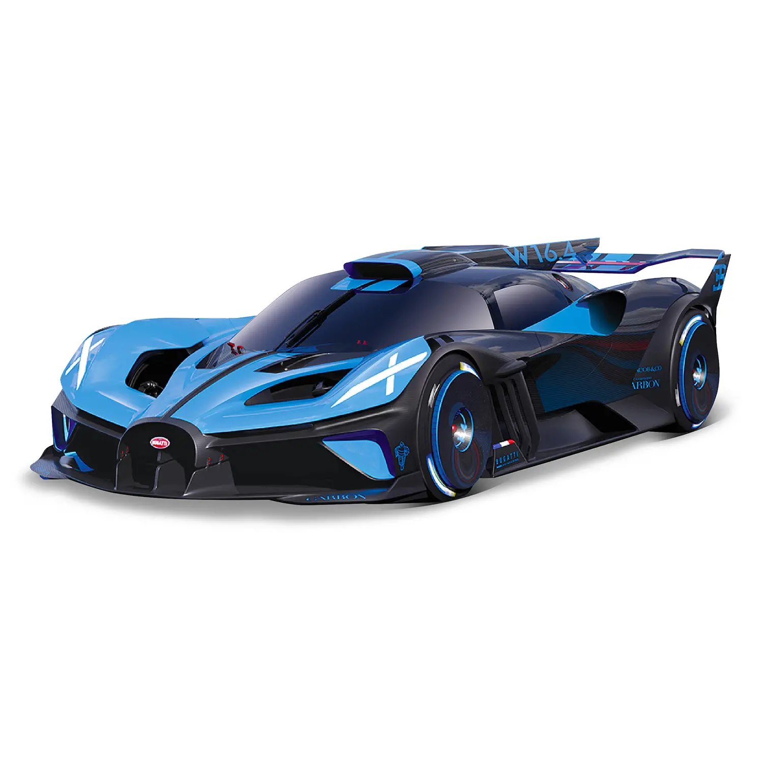 Auto Bugatti Bolide Blue Scala 1:18 - modellini