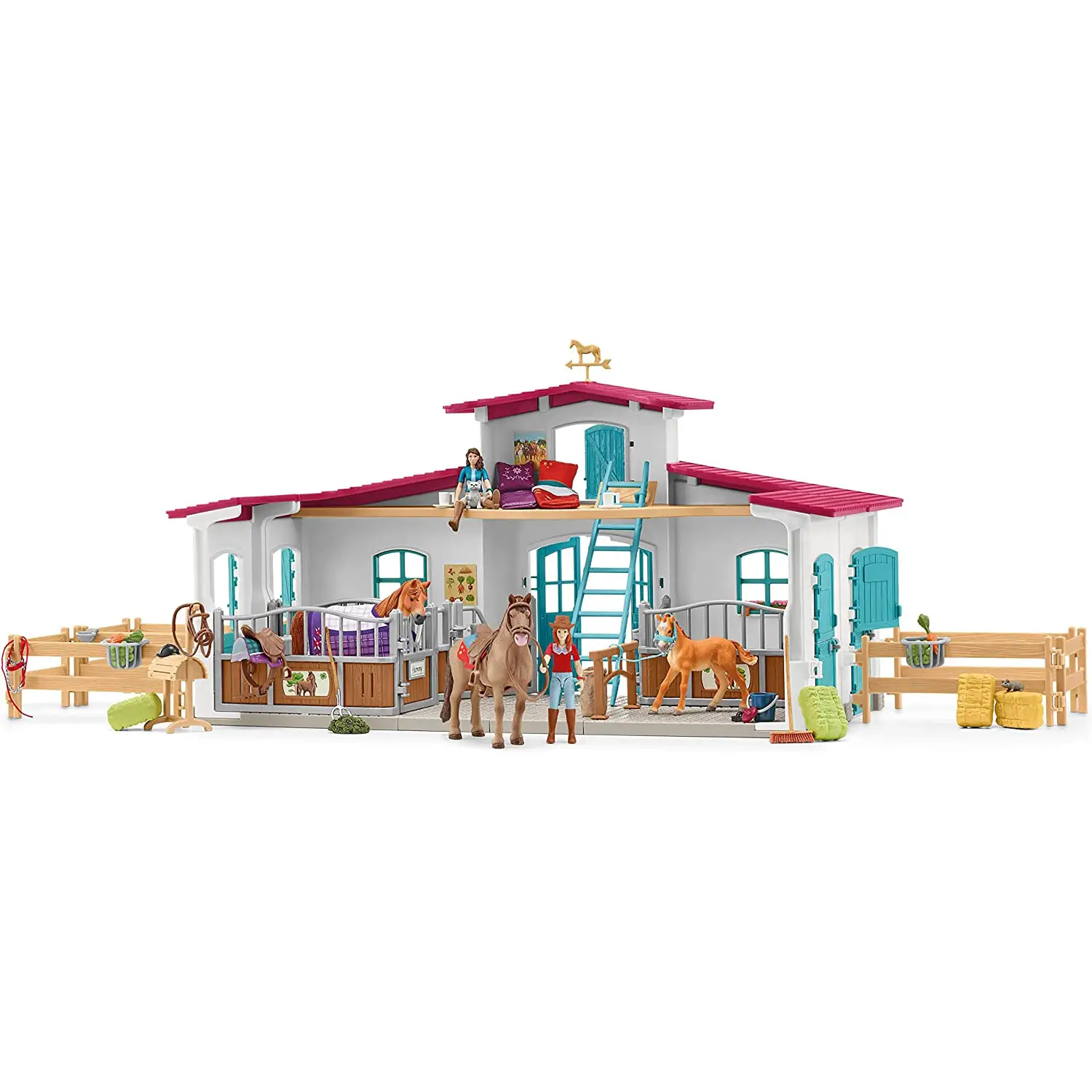 Schleich Centro di Equitazione 42567 - Animali