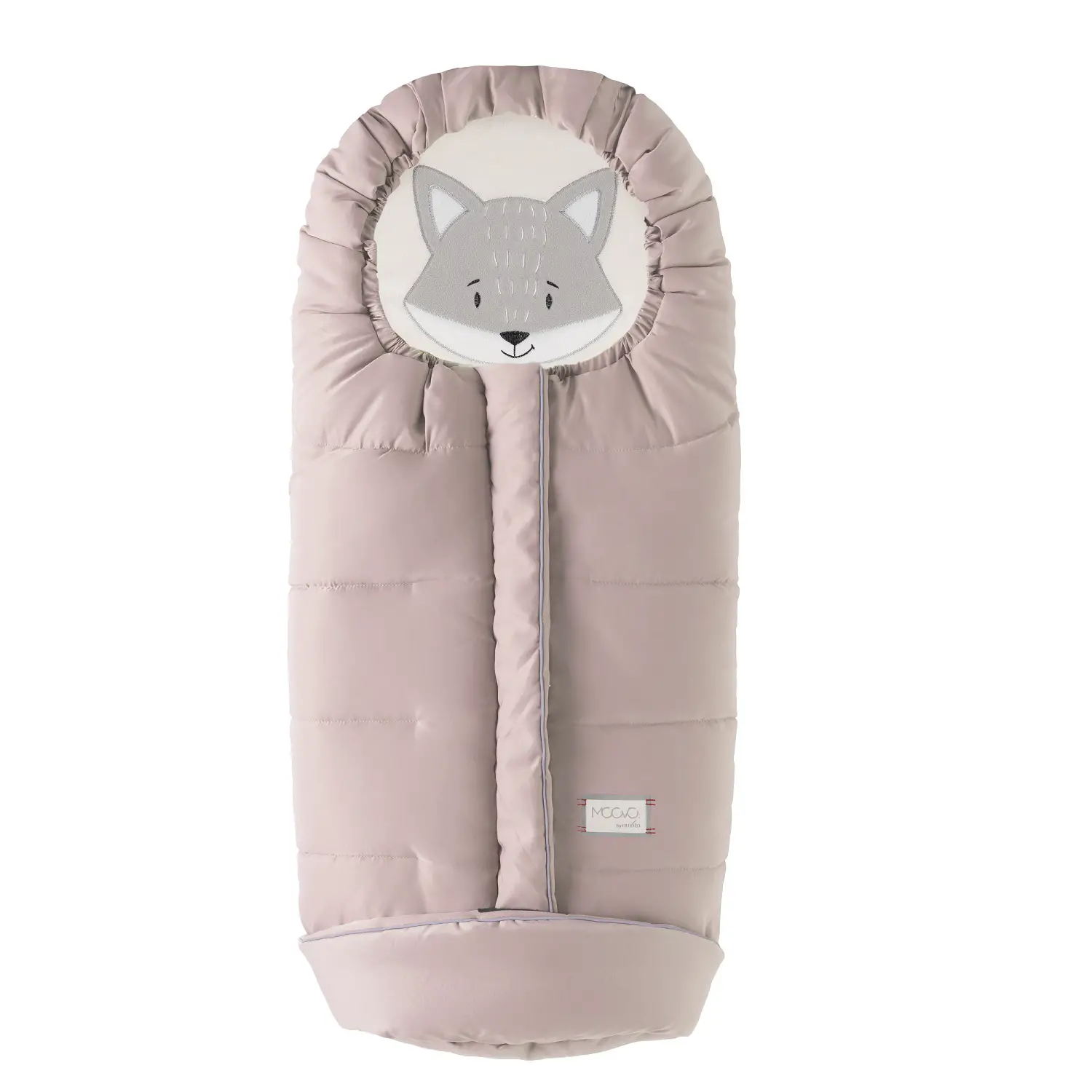Sacco Termico Junior Cuccioli per Passeggino Rosa Tenue Moovo By Nuvita - sacchi termici