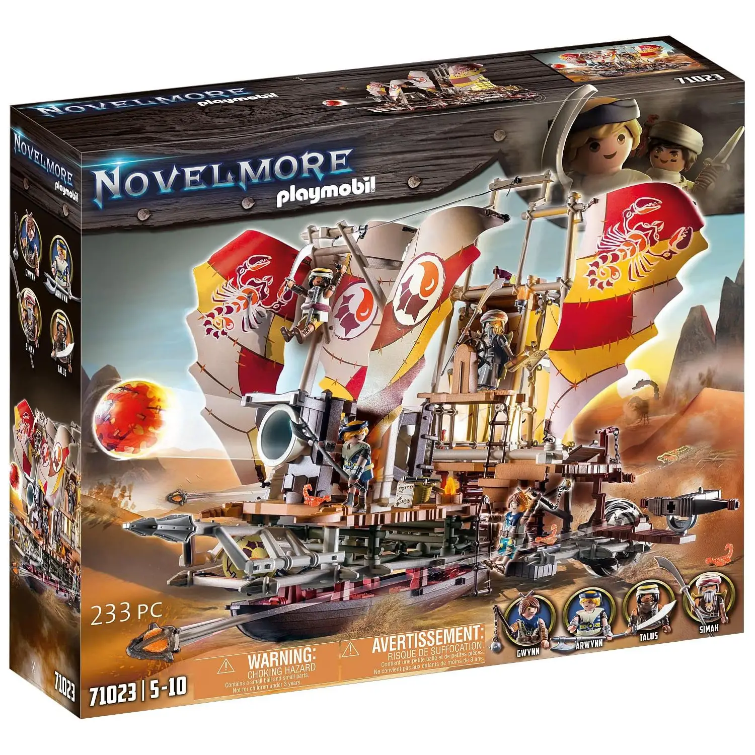 Sal'Ahari Sands Veliero del Deserto Playmobil Novelmore - playmobil