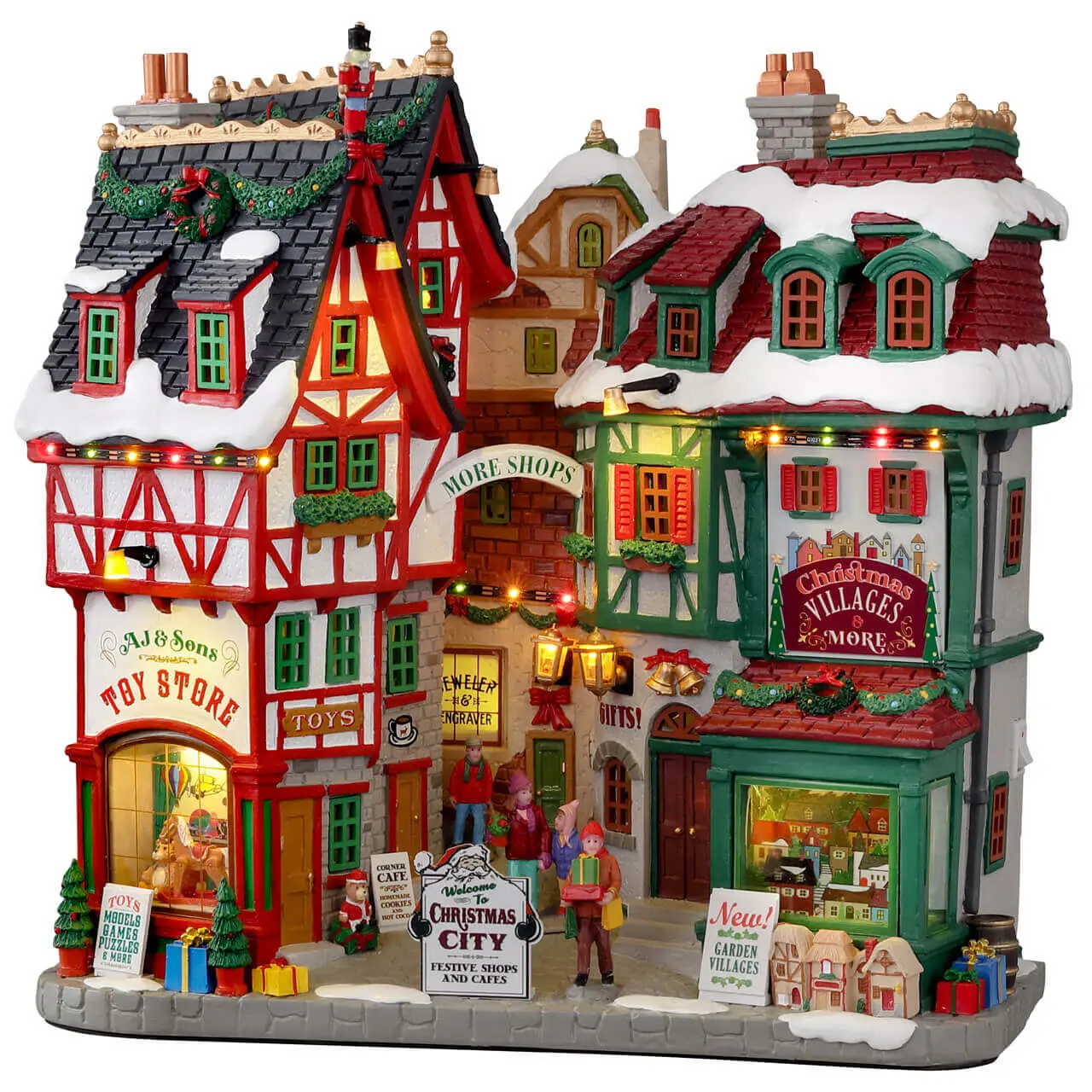 Christmas City – La Magia della Città di Natale - scene e villaggi