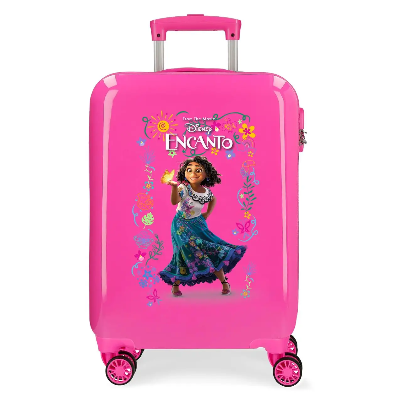 Encanto Mirabel Fucsia Trolley Abs 55cm. 4 Ruote - valige e borse da viaggio