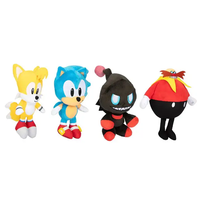 Sonic Basic Plush Assortmeno 6 cm. 25 - peluches 0/36 mesi