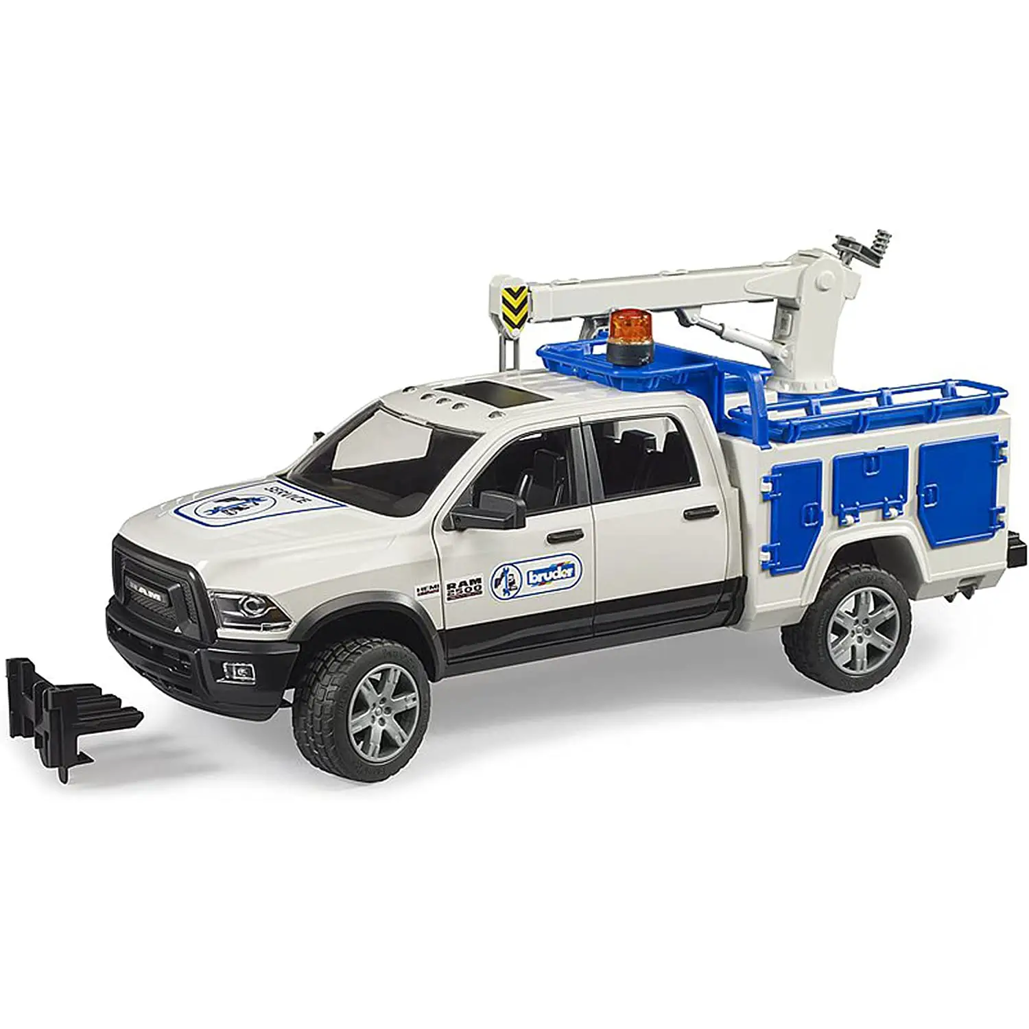 Bruder Ram 2500 Power Wagon Di Servizio Con Gru - modellini