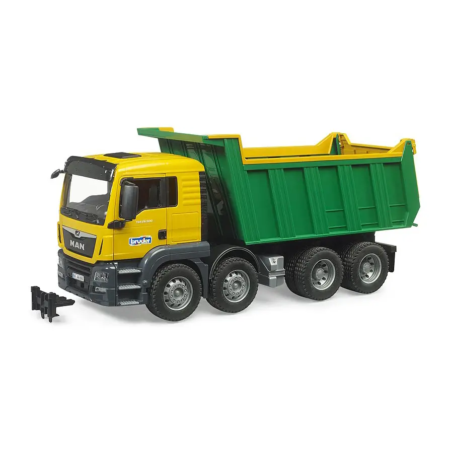 Bruder MAN TGS 03766 Camion Giocattolo con Cassone Ribaltabile - modellini