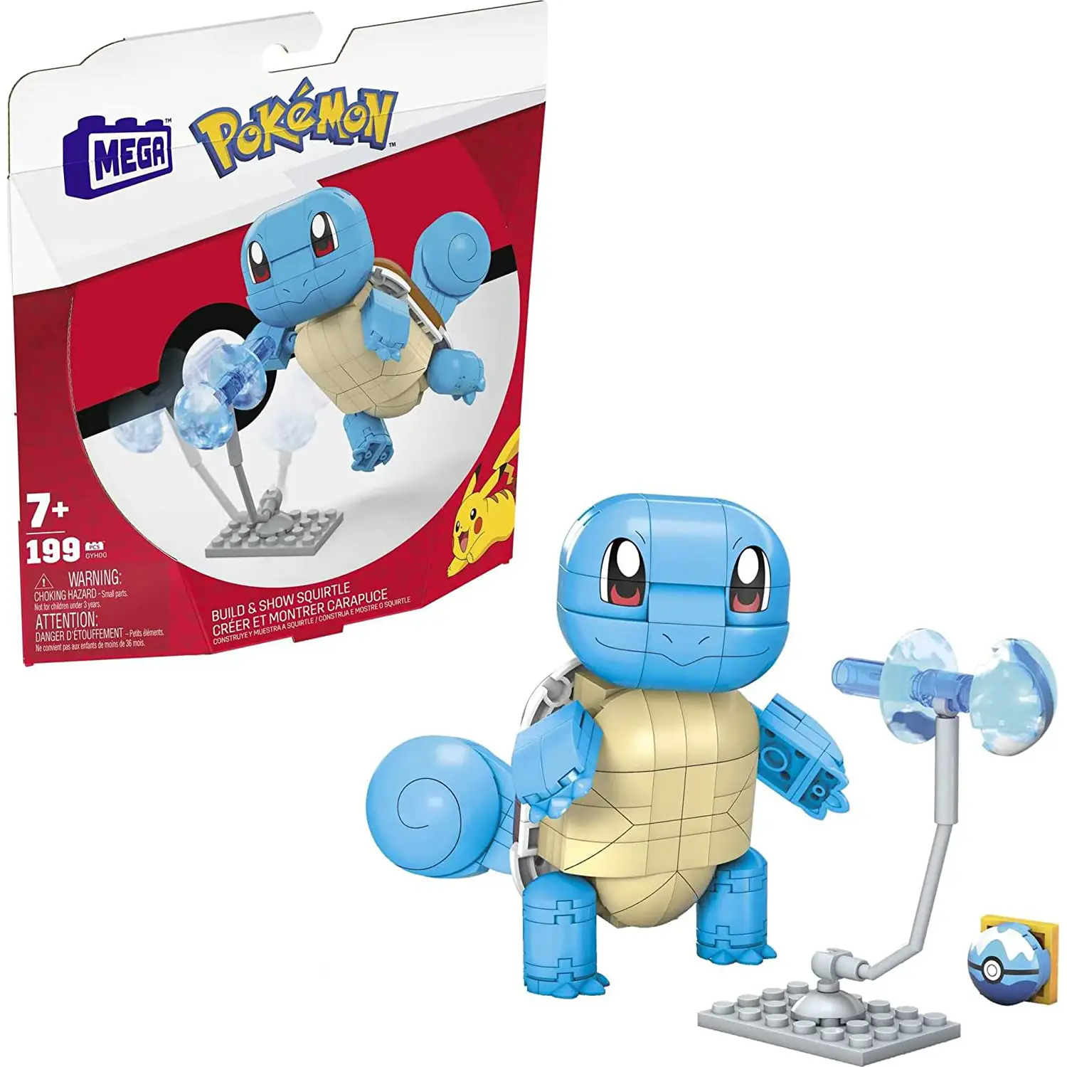 Mega Pokemon Squirtle Da Costruire Gyh00 - tematiche