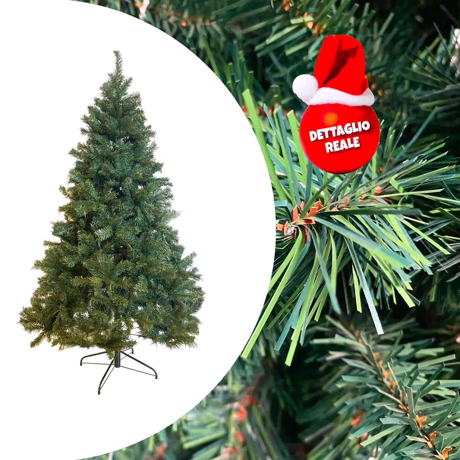 Albero di Natale Comet - Altezza 180 cm. - alberi