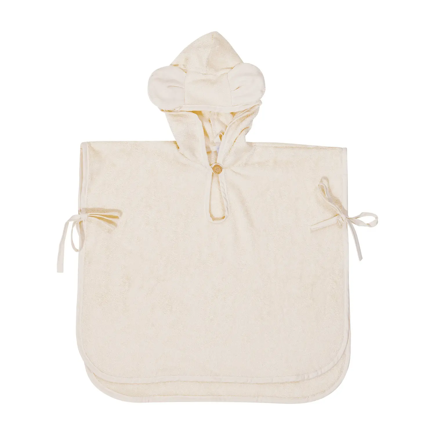DiliBest Telo Bagno Poncho Bamboo 2-4a Panna - accappatoi