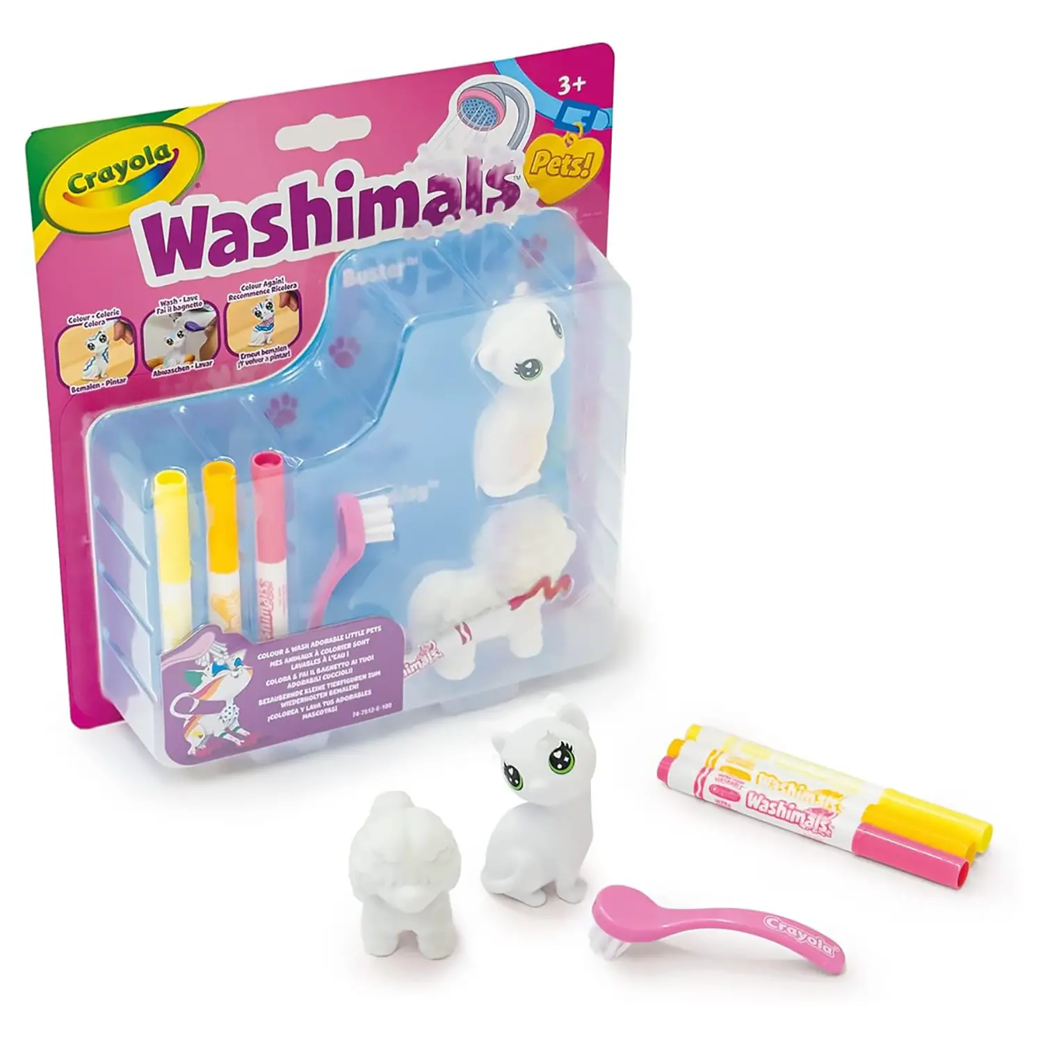 Washimals Pets Set Ricarica Gattino & Cagnolino - creatività