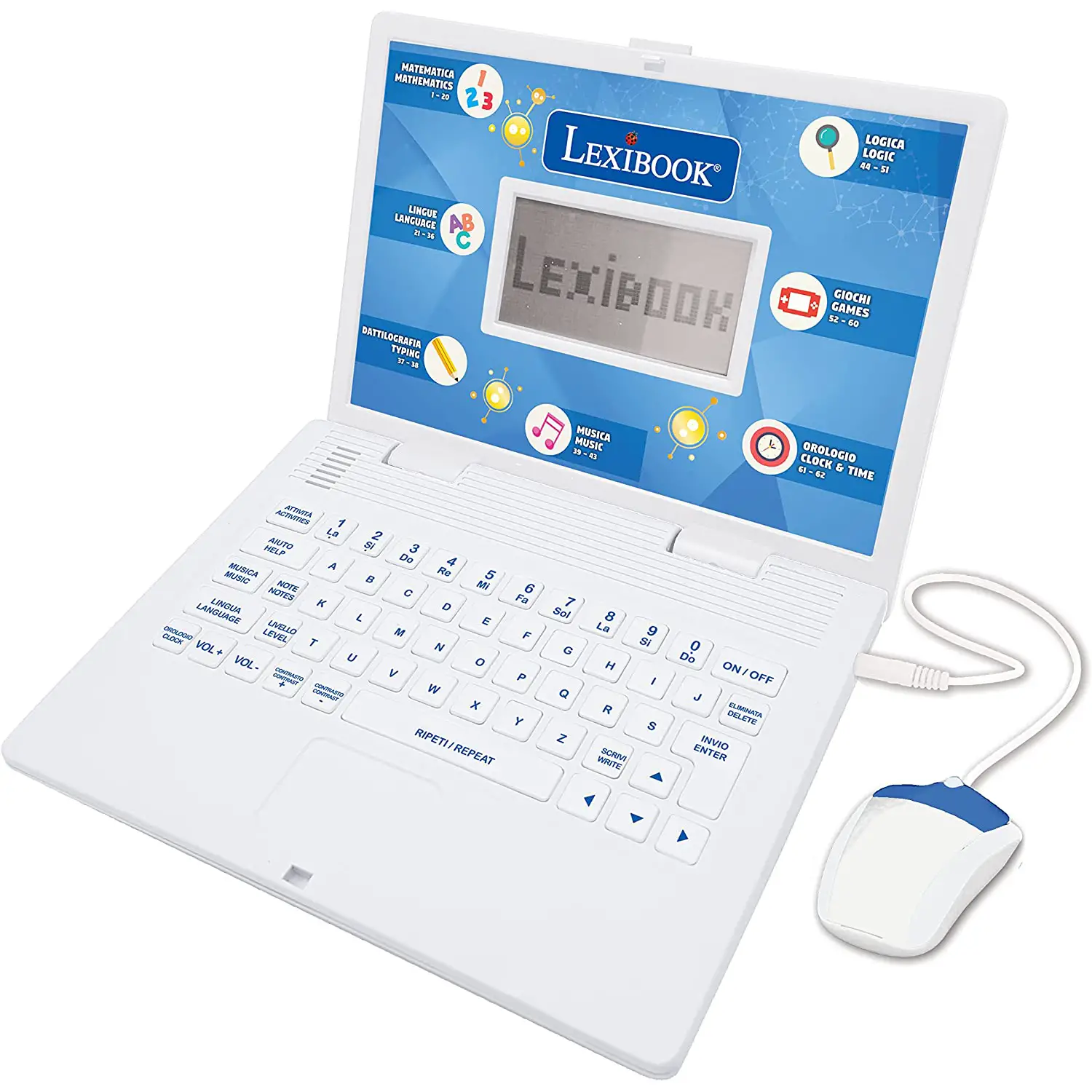 Lexibook JC598i5 Laptop Educativo per Bambini - Computer Portatile - giochi elettronici