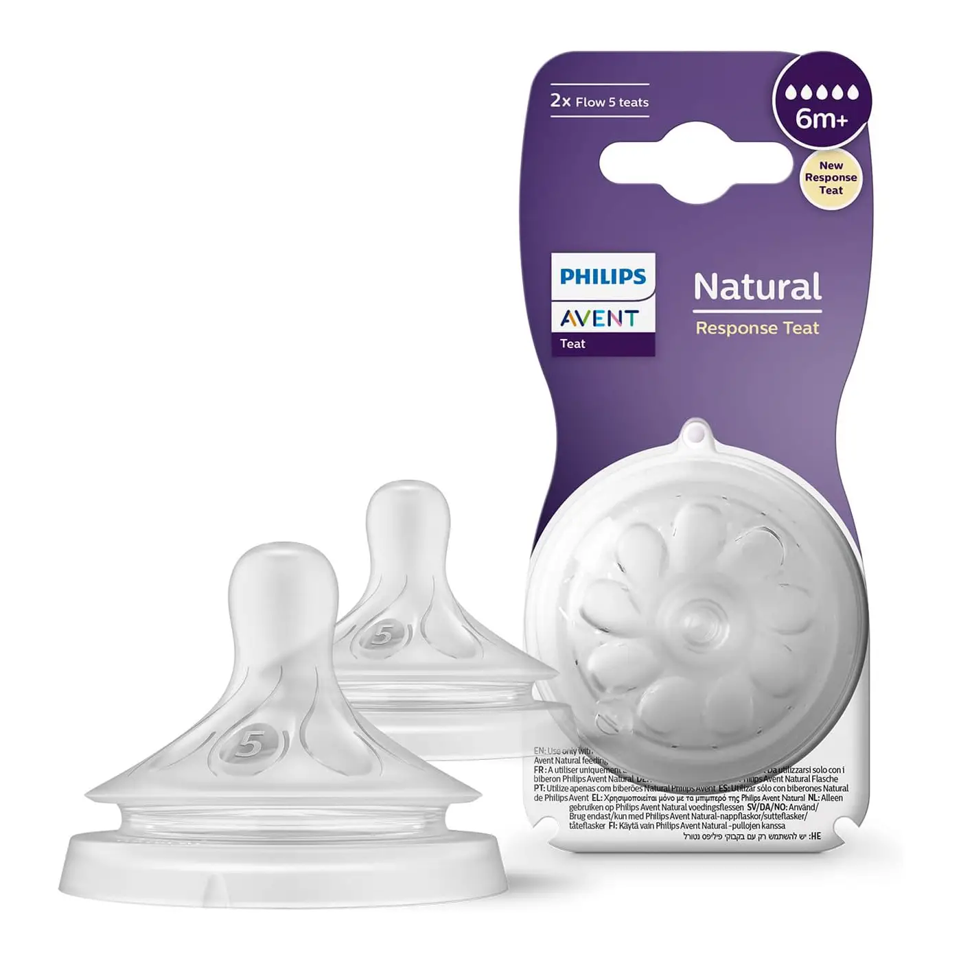 Tettarella Natural 3.0 2 pezzi +6 Mesi - biberon e accessori