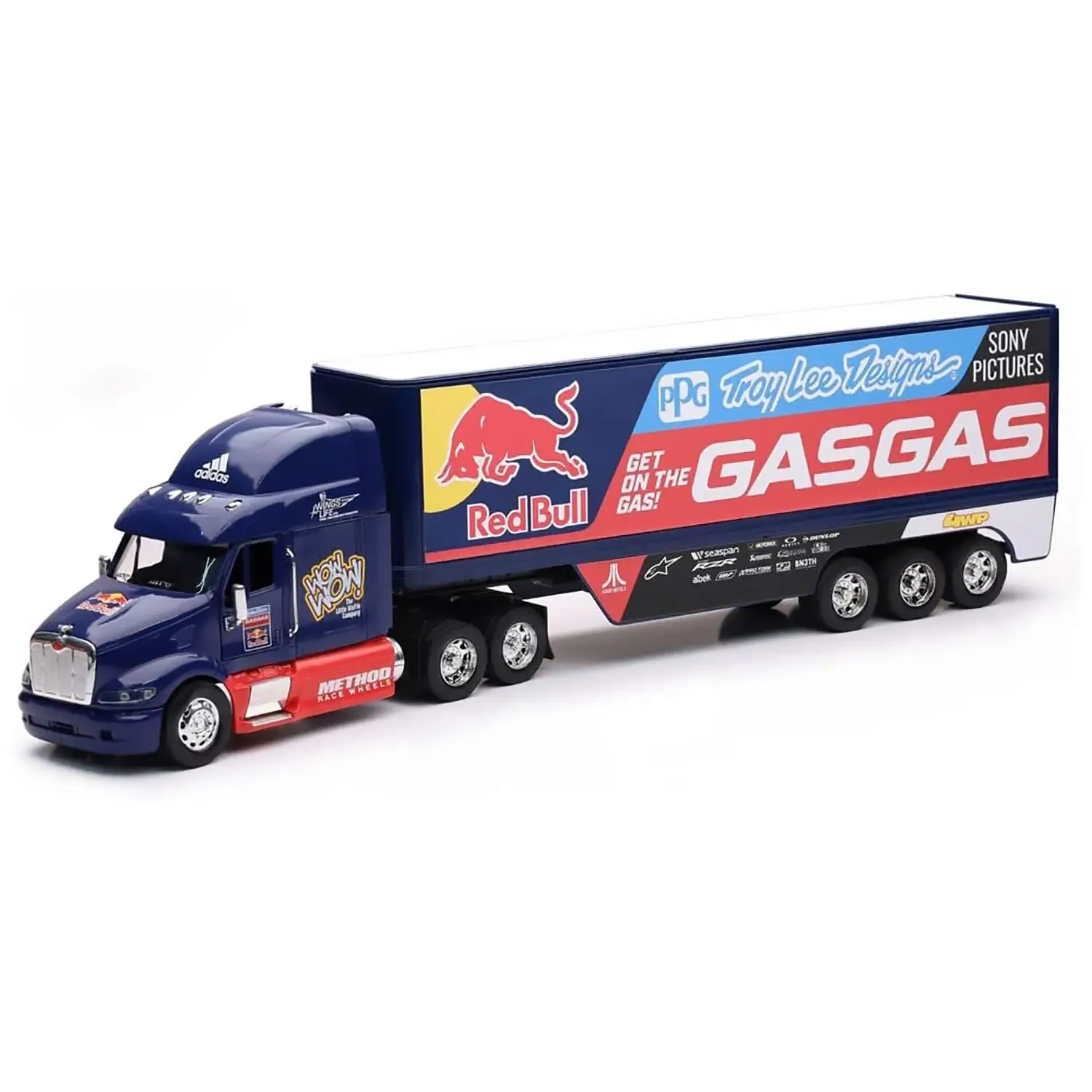 Camion Red Bull Gas Gas Factory Racing Team Truck, Scala 1:32 - radiocomandi