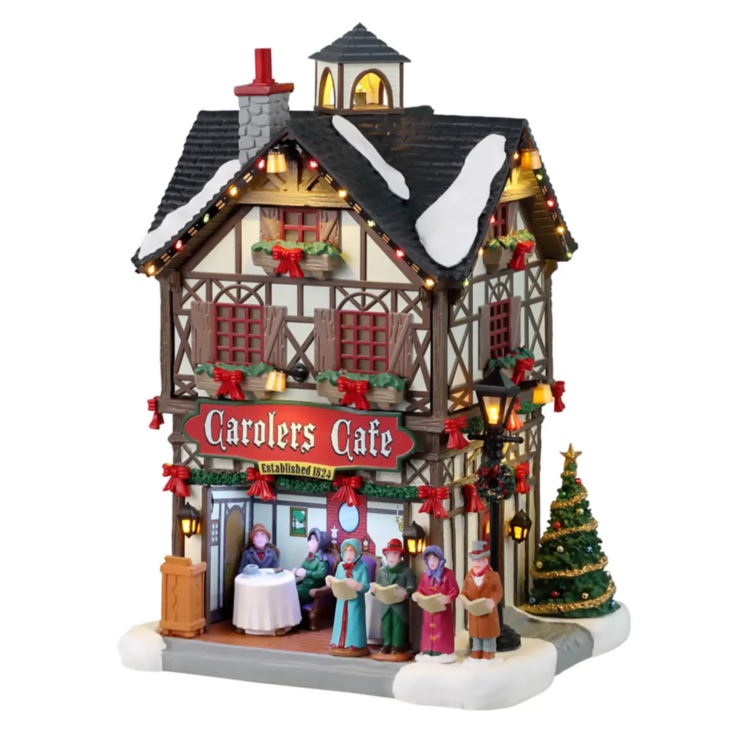 Carolers Café – Melodie Natalizie e Calore a Caddington Village - scene e villaggi