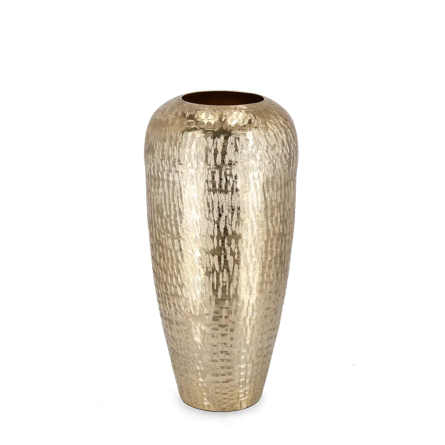 Porta Vaso Lathe Svas Oro H39,5 - addobbi casa
