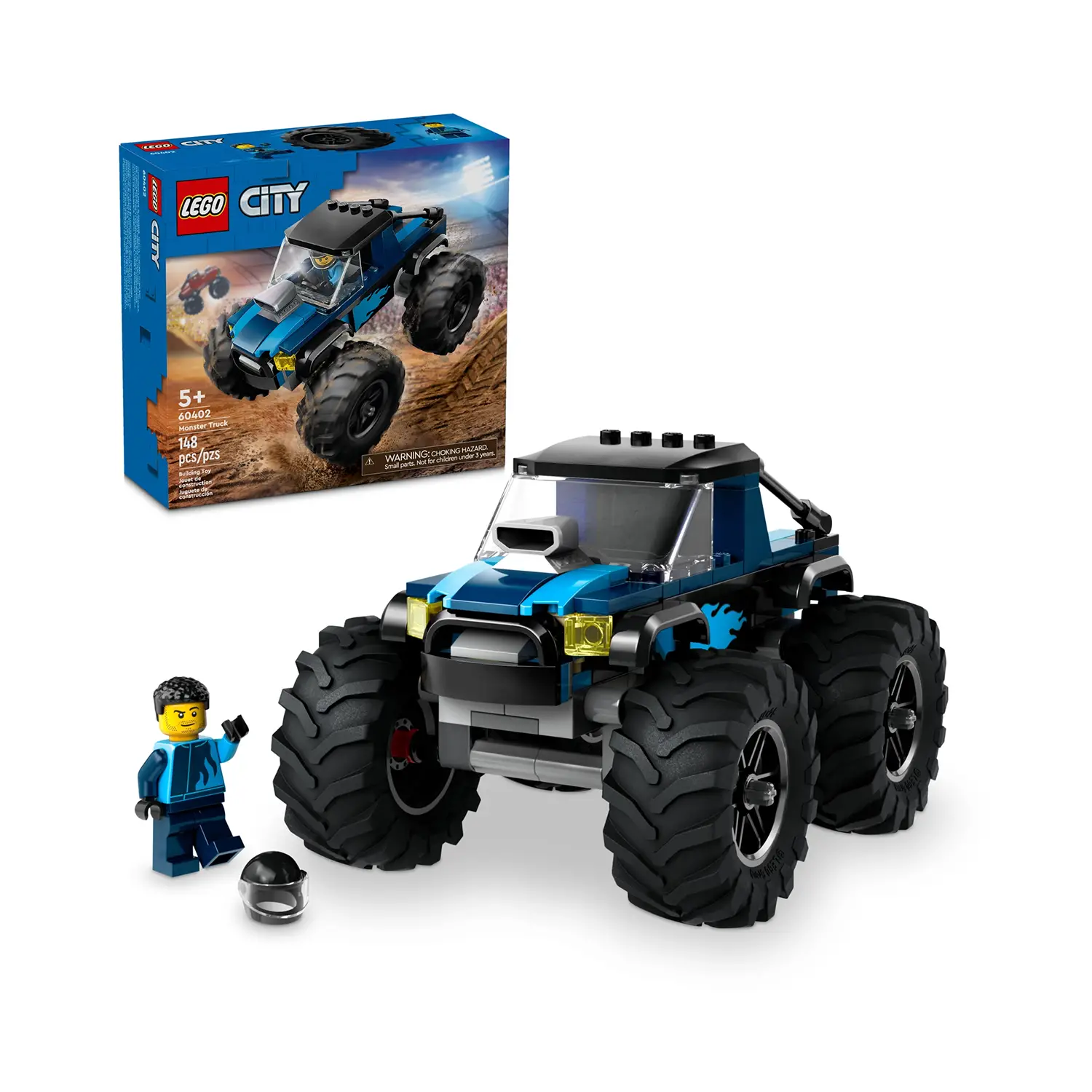 Lego City - Monster Truck blu 60402 - lego