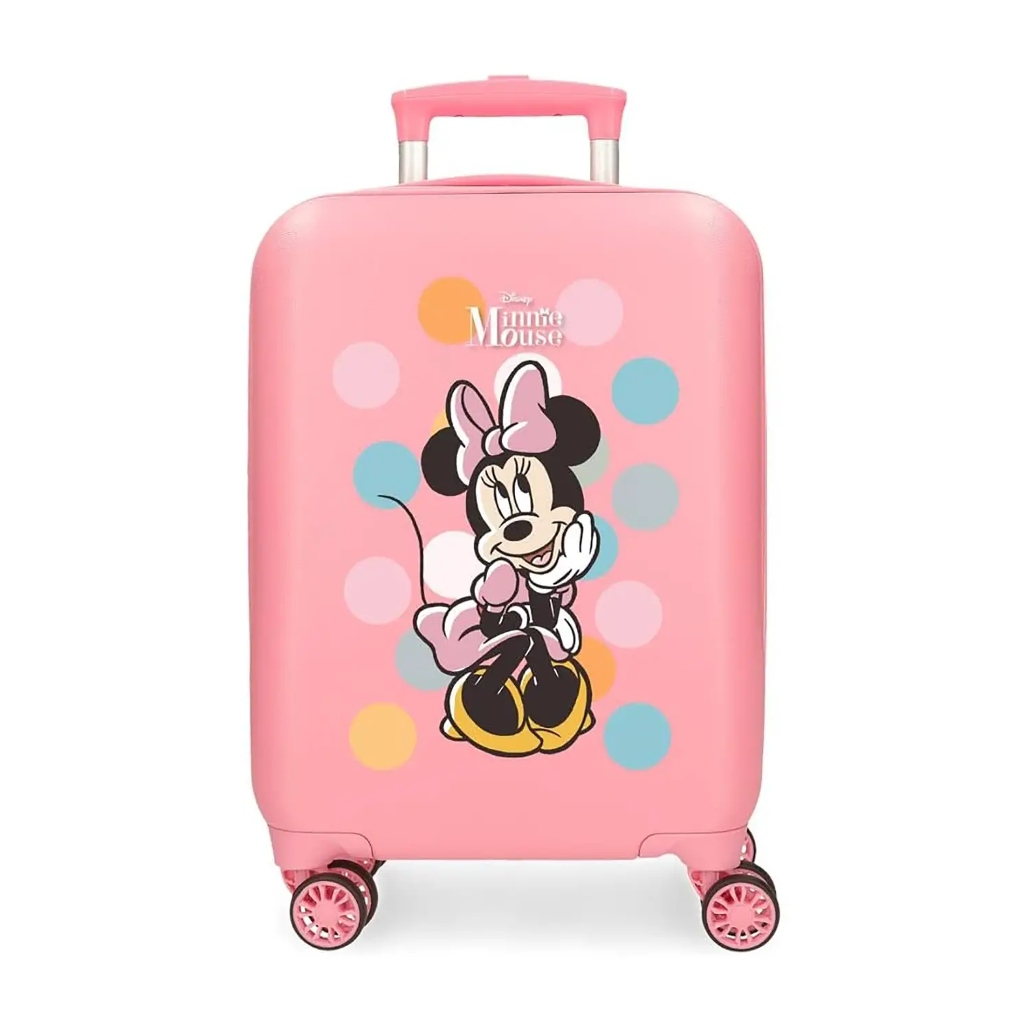 Minnie Coquette Trolley Abs 50 Cm 4 Ruote Rosa - valige e borse da viaggio